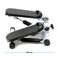 LUXTRI Stepper 41x30x18cm con computer per allenamento Fitness gambe & glutei Ministepper elastici