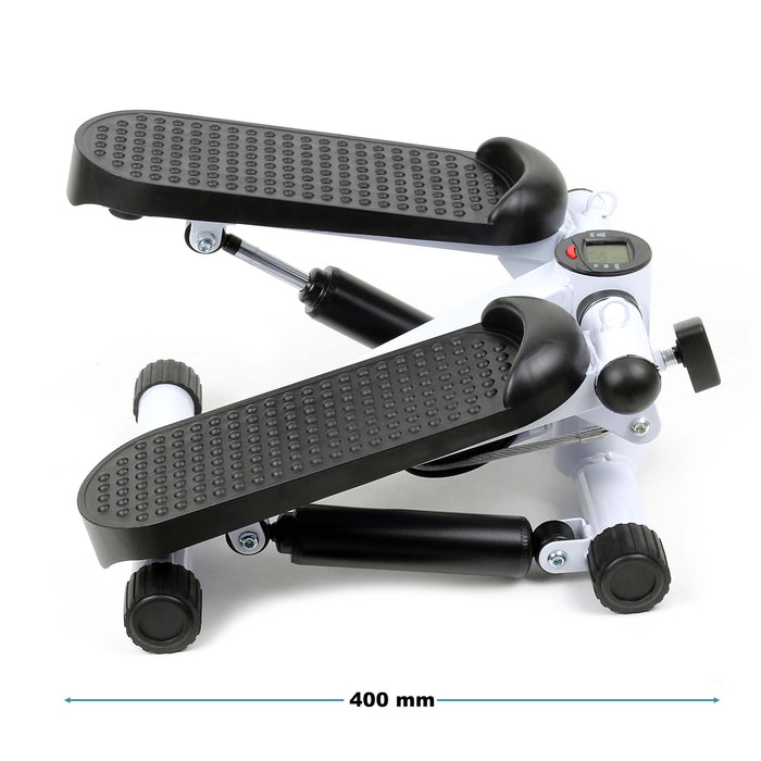 LUXTRI Stepper 41x30x18cm con computer per allenamento Fitness gambe & glutei Ministepper elastici