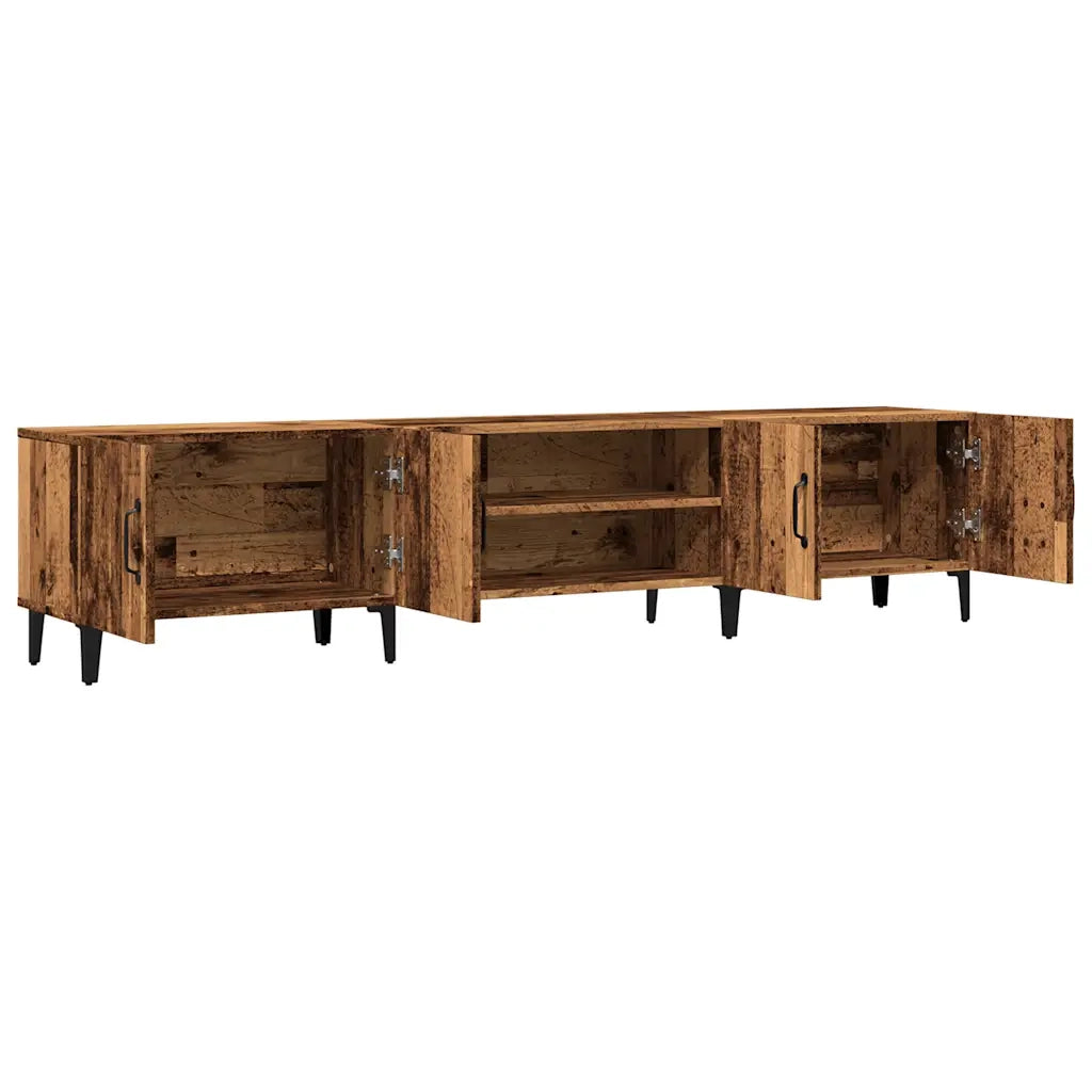Mobile Porta TV-Mobile per TV-Credenza TV Legno Antico 180x31,5x40cm in Legno Multistrato 864429