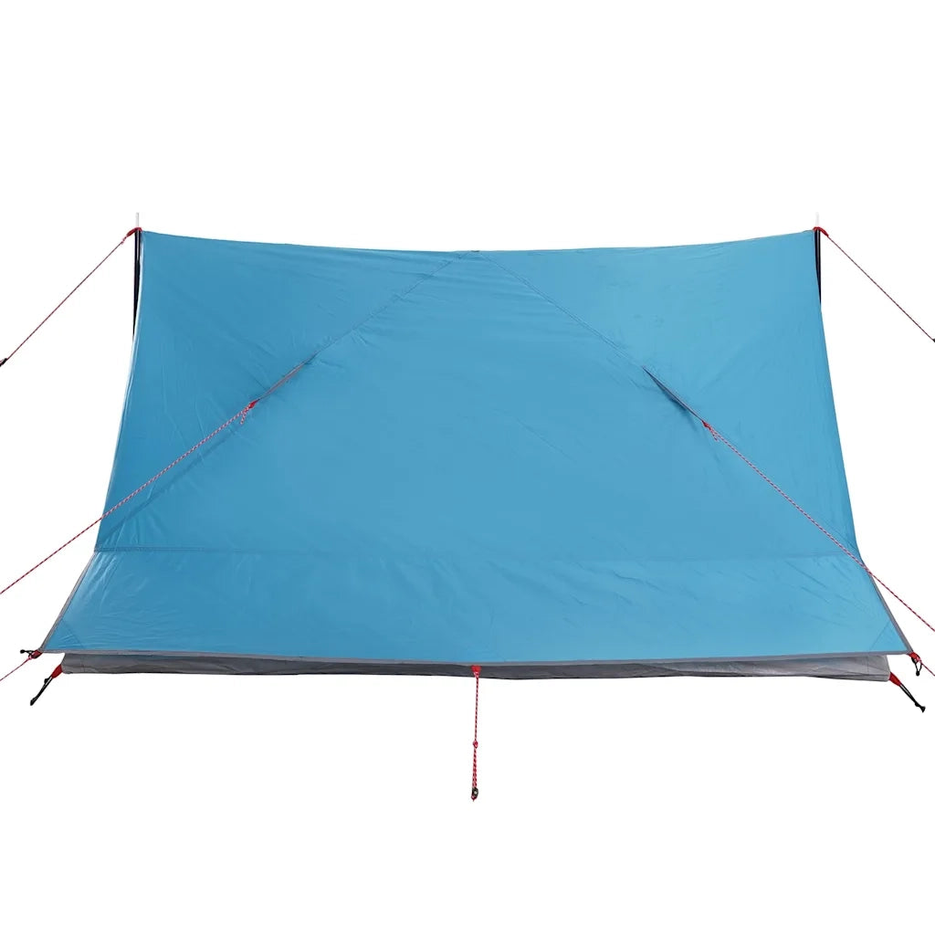 Tenda da Campeggio per 2 Persone Blu Impermeabile 94529