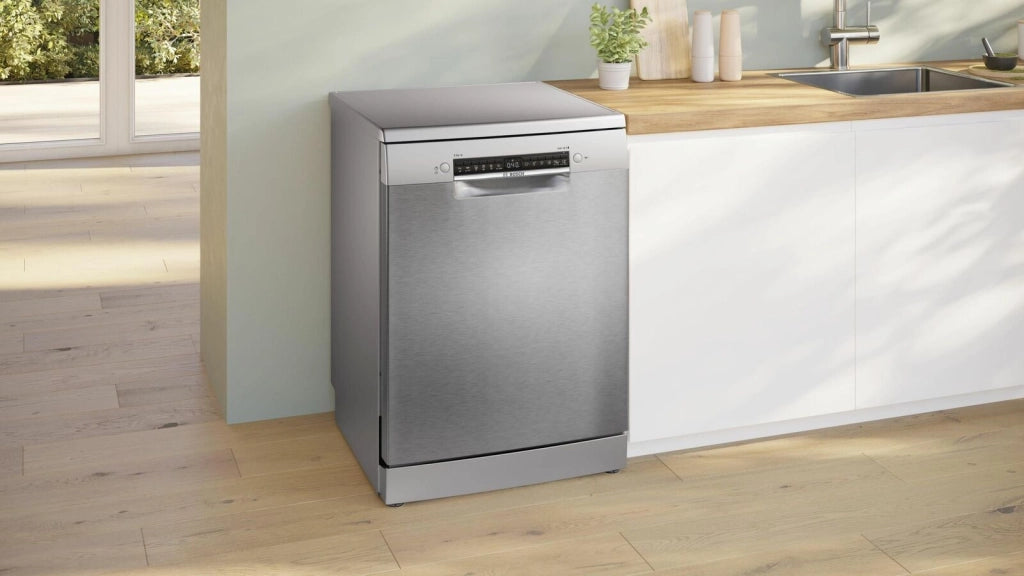 Bosch Serie 4 SMS4HMI07E Lavastoviglie da libera installazione 60 cm Acciaio Classe D