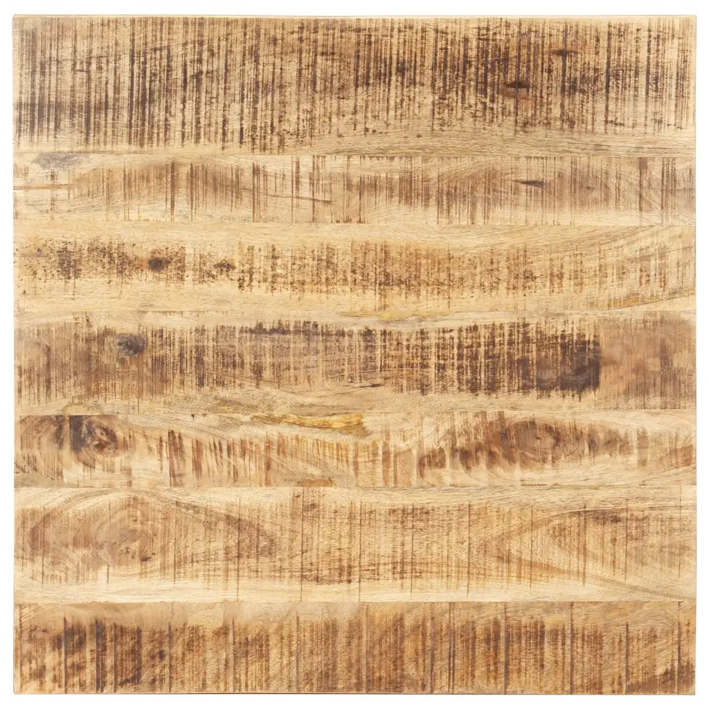 Piano Tavolo in Legno Massello di Mango 25-27 mm 70x70 cm cod mxl 58261