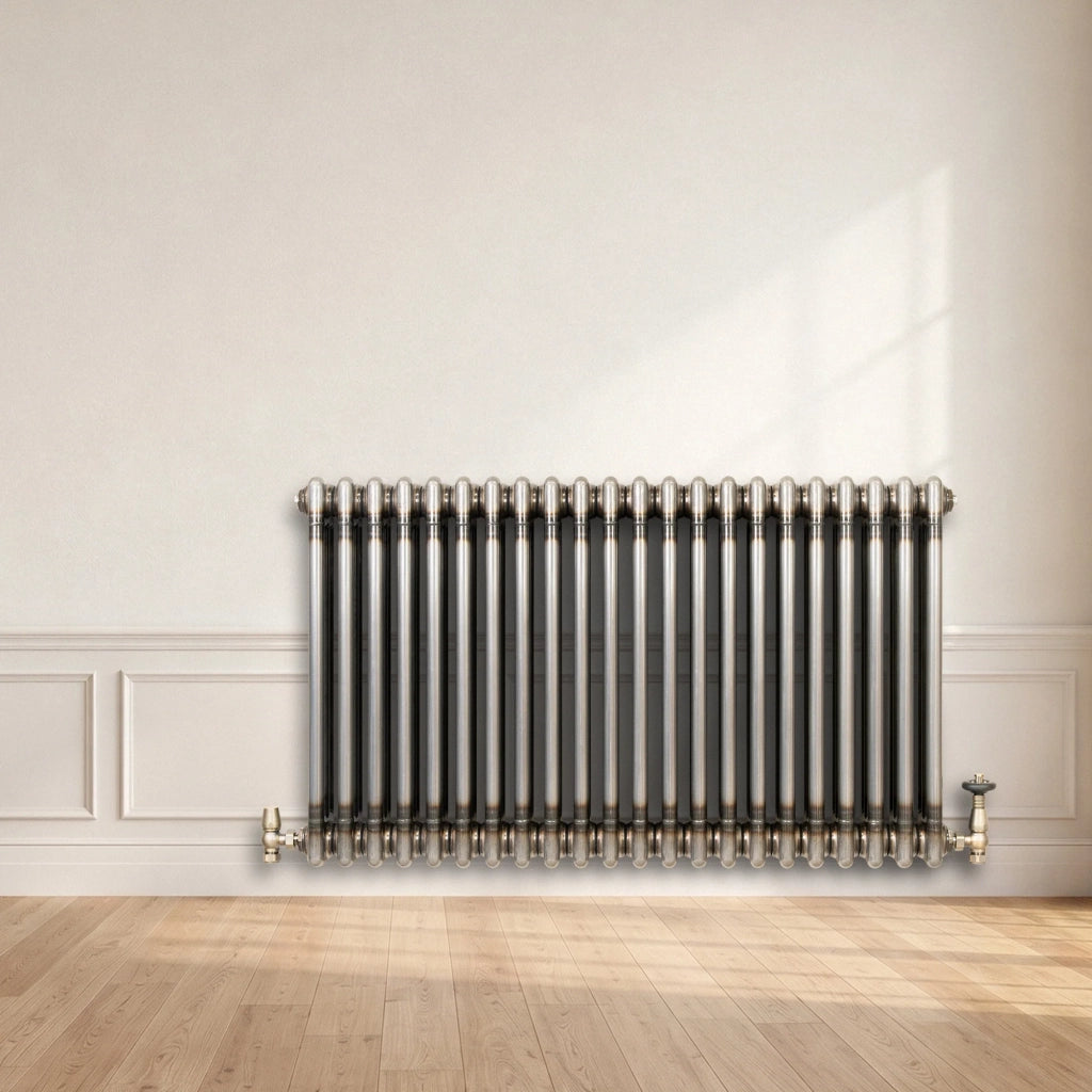 Radiatore 3 Colonne Orizzontale Metallo Grezzo 600x1010 mm