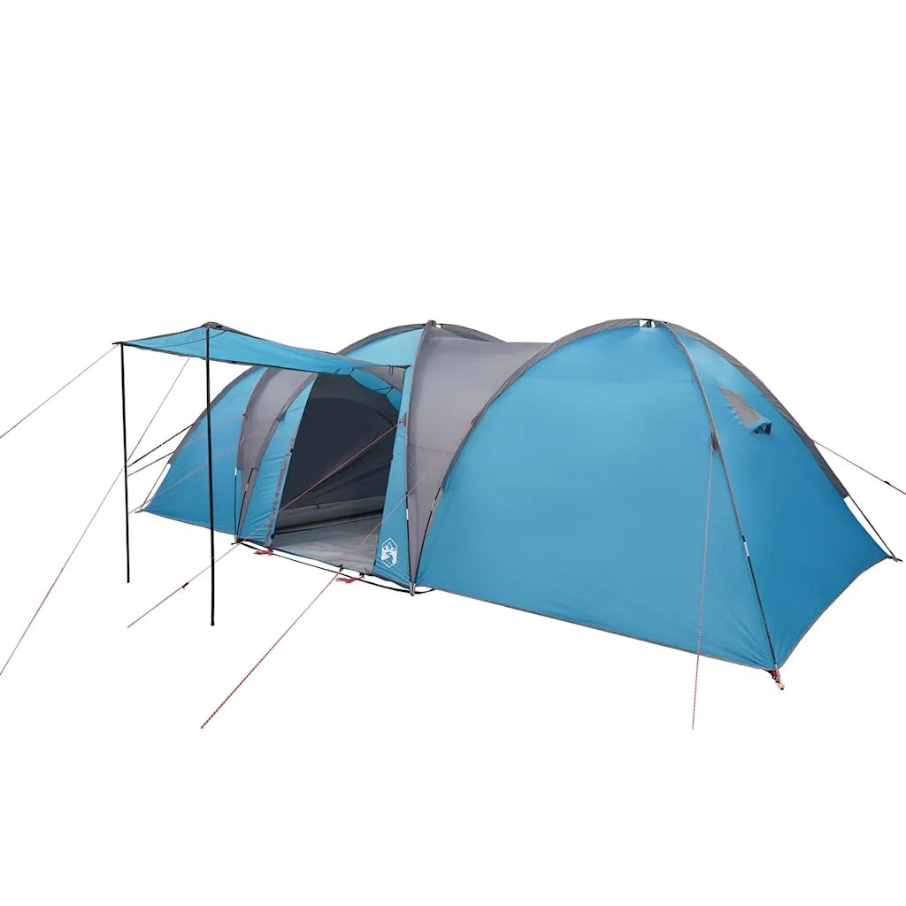 Tenda da Campeggio a Cupola per 8 Persone Blu Impermeabile 4009429