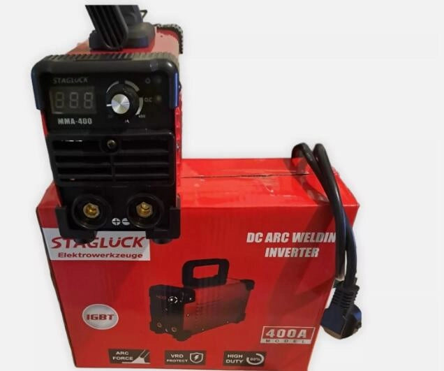 Mini saldatrice ad elettrodo elettrica inverter elettrodo 1.6 - 3.2mm 400 Ampere