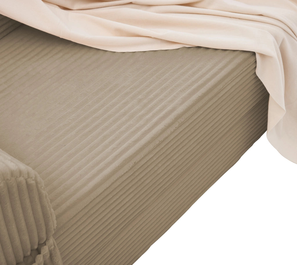 DIVANO LETTO 2 posti convertibile 37 x 37 x 89 cm corda marrone