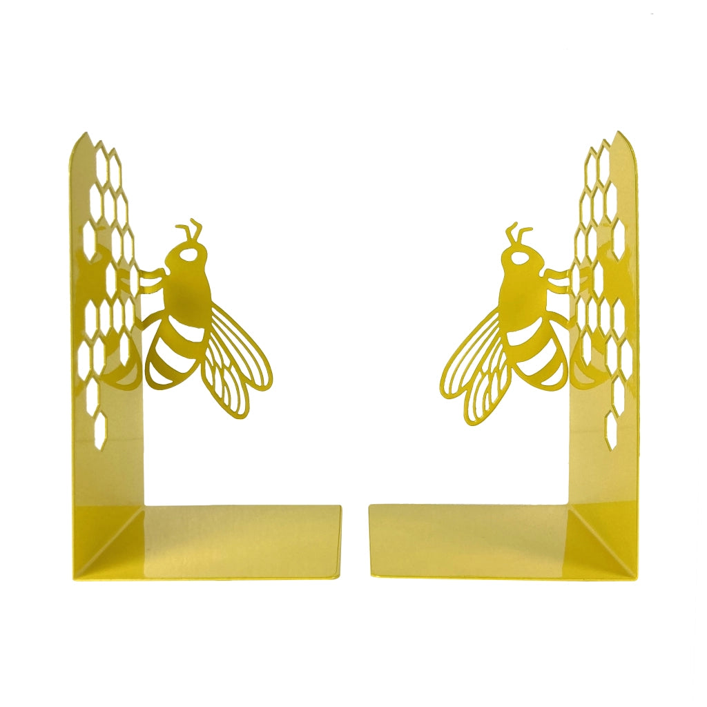 Set 2 Pezzi Fermalibri In Metallo Antigraffio Per Mensole Libreria Design Moderno Supporto Porta Libro Antiscivolo Mensola Decorazione Casa Ufficio Scrivania Cd Riviste Idea Regalo Organizzatore  - Api