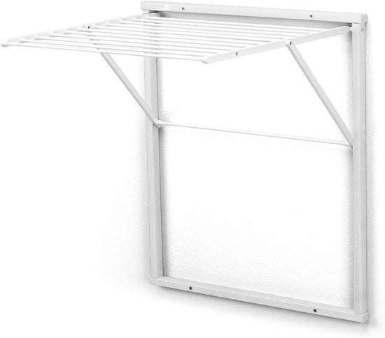 Wandwasrek Kledy hout - inklapbaar - 65 m - colore: bianco AR-It il Cuore del Legno