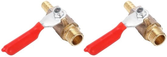 2 pezzi a giro 1/4 caviello valvole a pallini resistenza alla corrosione interruttore valvole a pallini di compressore accessori