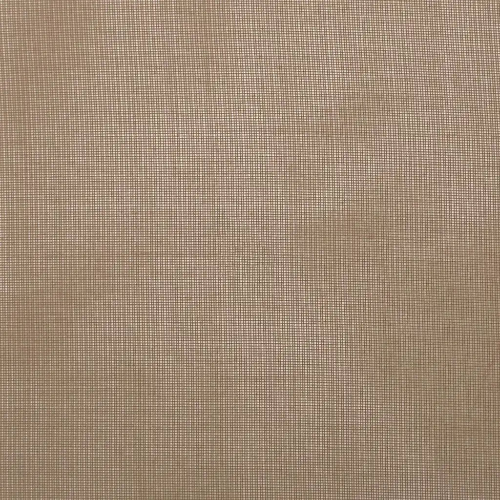 Tende in Voile con Passanti 2 pz Marrone Chiaro 140x140 cm 4102311
