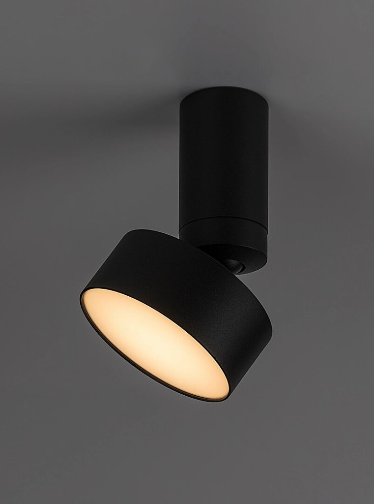 Faretto soffitto orientabile nero tondo Ø11 LED 10W Rabalux