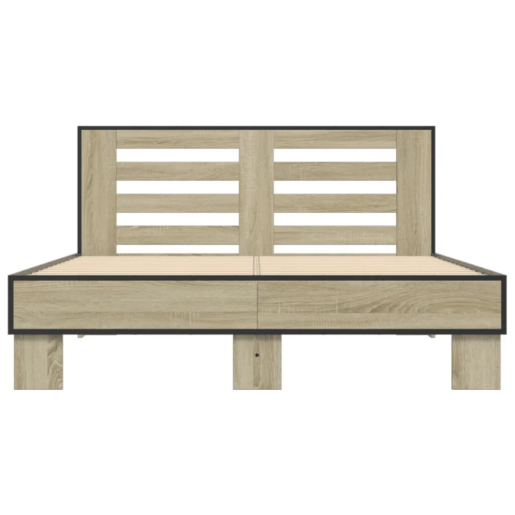Giroletto Rovere Sonoma 120x190 cm in Legno Multistrato Metallo