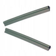 Clip KADAX da 19 cm per nastro per recinzione, ganci per nastro per recinzione, colore verde, 2 pezzi