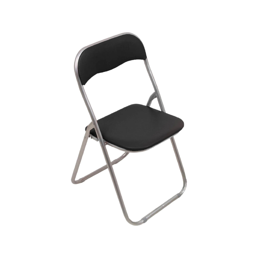 Sedia Antenore, colore nero, Misure 43 x 47 x 78 cm