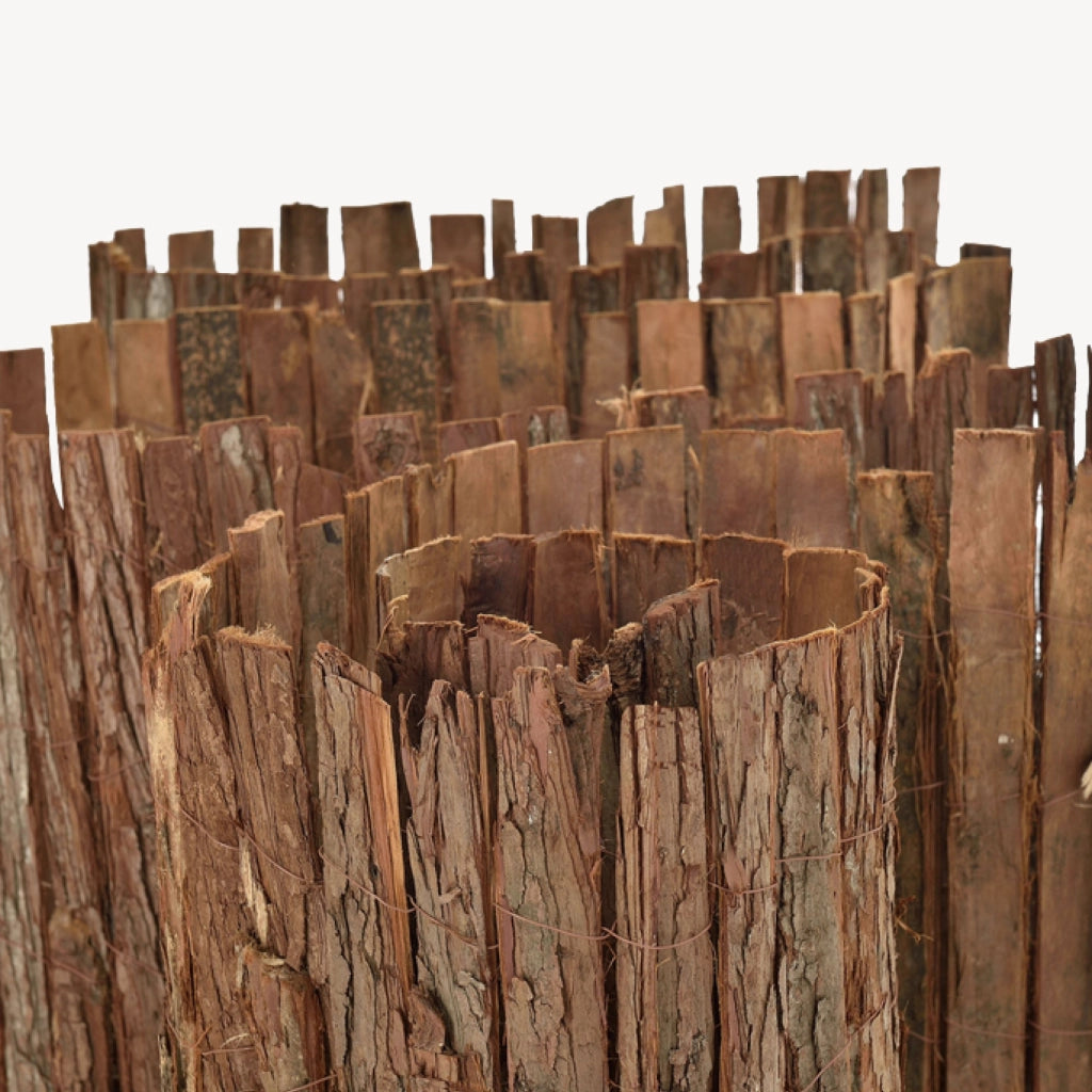 Recinzione Zamora di Corteccia Albero Schermatura Protezione 300x90 cm casa.pro