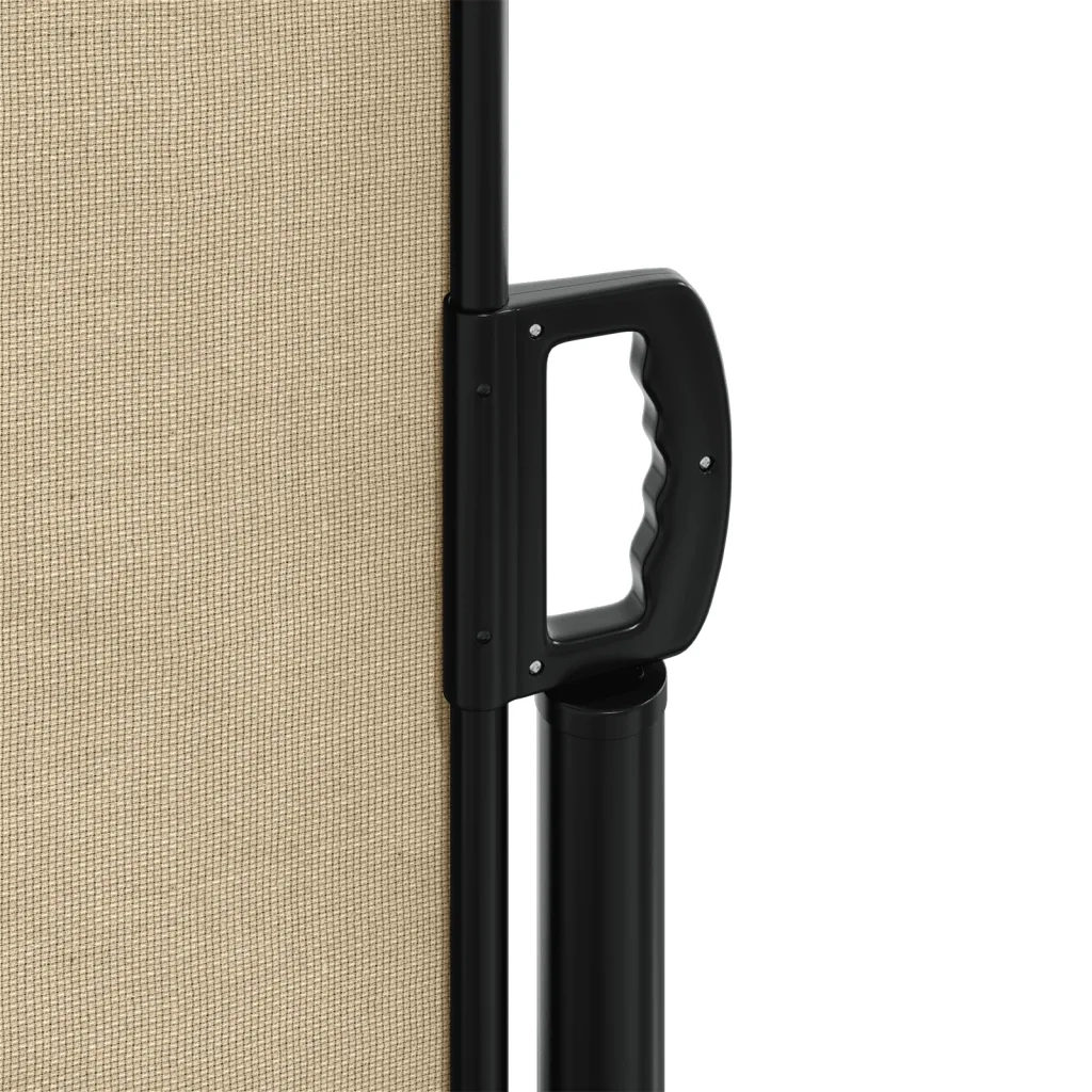Tenda Laterale retrattile-Tenda parasole per balcone Beige 140x1200 cm
