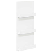 Scaffale per riviste Bianco 43 x 11 x 102 cm Legno multistrato CFW9945410