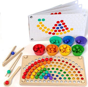 Puzzle Educativo in Legno per Bambini di 3-7 Anni - Esercizio Motorio, Educazione Creativa - Regalo Ideale per Ragazzi e Ragazze