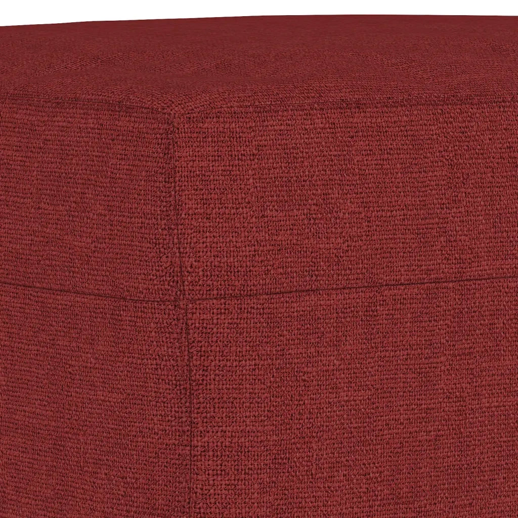 Panca Rosso Vino 100x35x41 cm in Tessuto CFW7204224