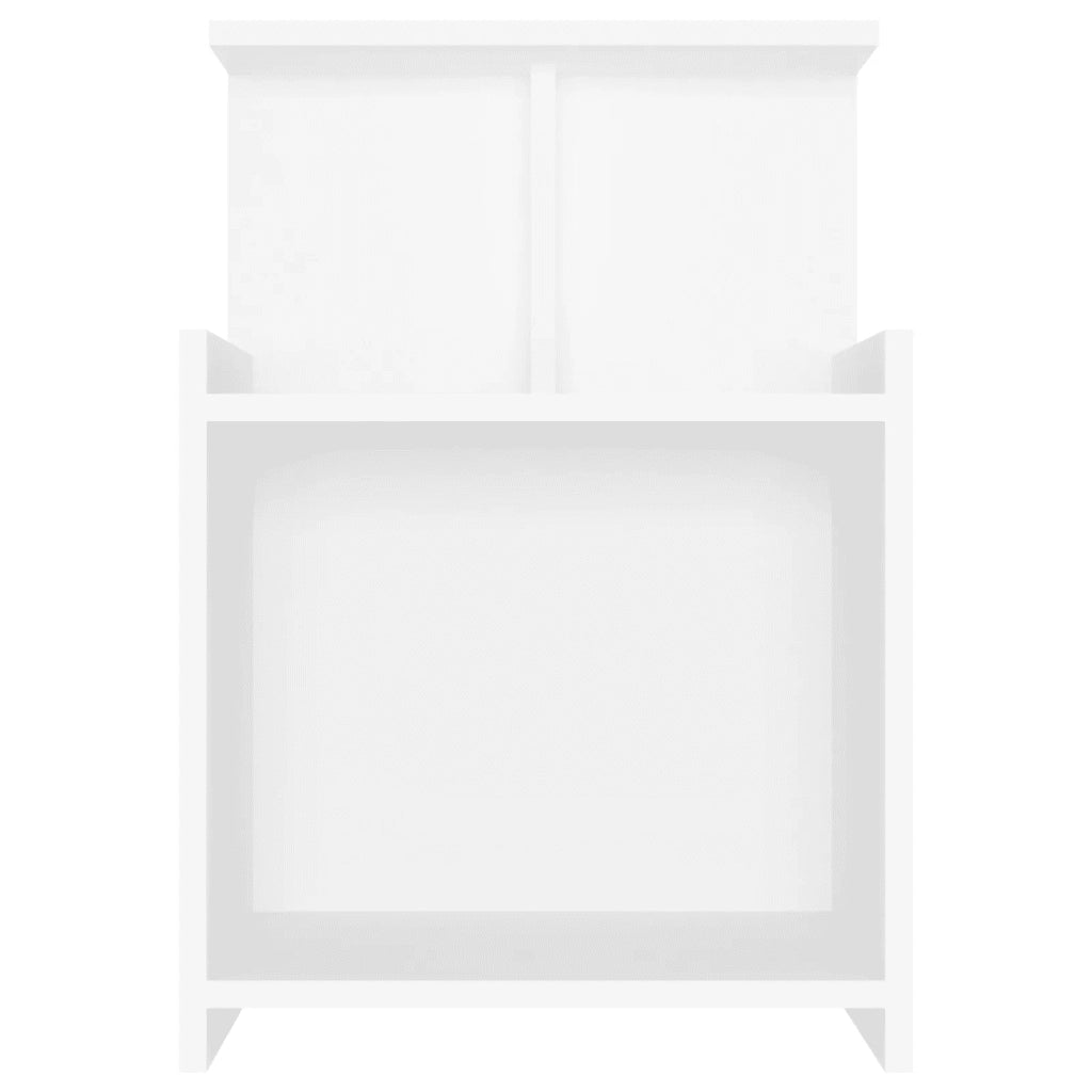 Comodino Bianco 40x35x60 cm in Truciolato cod mxl 63927