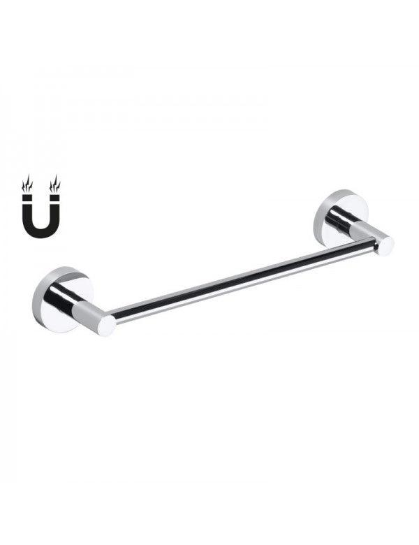 Porta salviette magnetico RAWELL per radiatore 43x5,4x6,3 cm in cromo