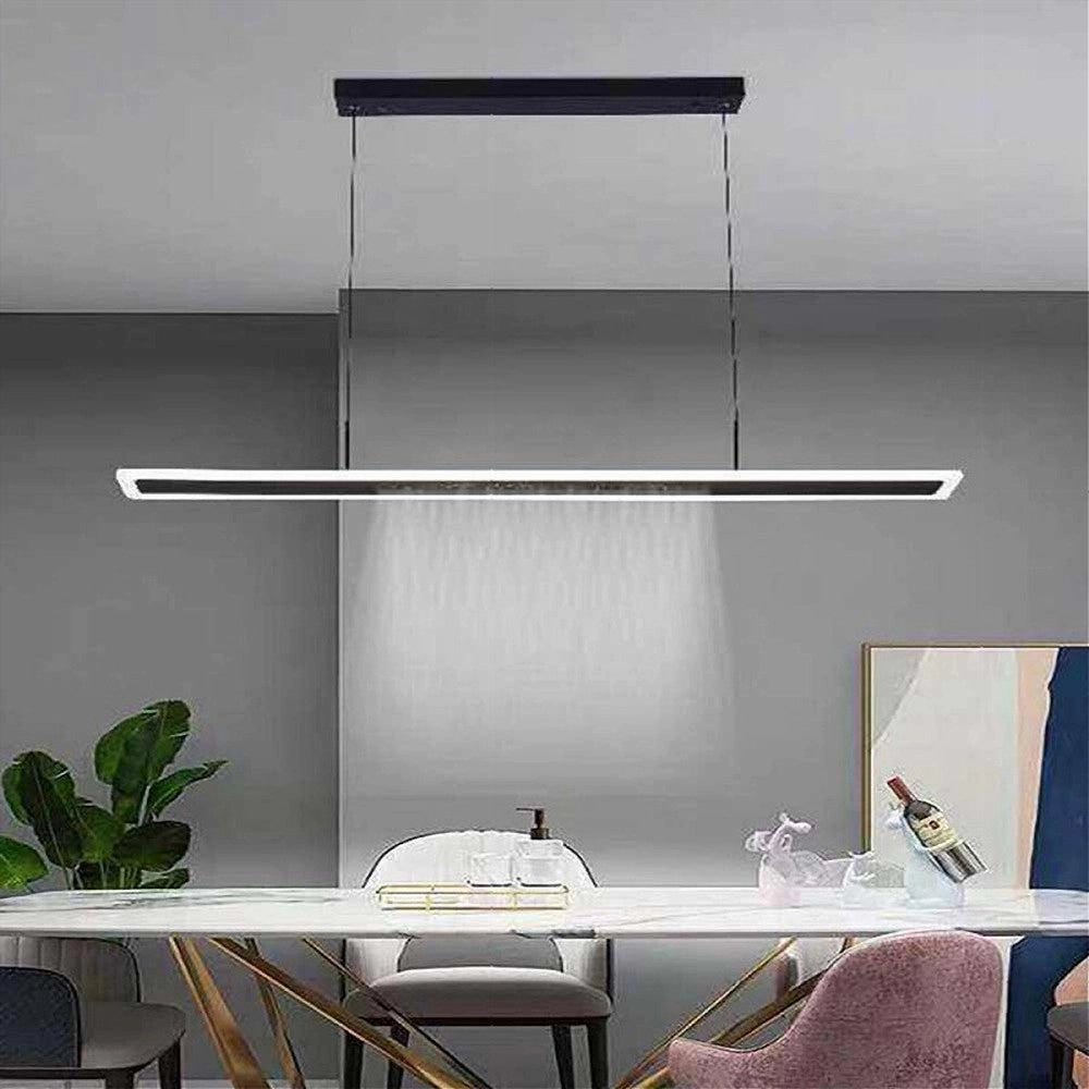 Trade Shop - Lampadario Led 70w A Sospensione Lampada Dimmerabile 3 Colorazioni Di Luce B80-3c -