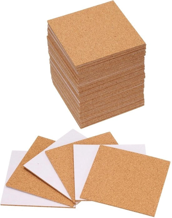 50 pezzi di supporti per tappeti in gomma autofissanti, 95x95x2mm, tappeti in gomma, tappeti in gomma quadrati, tappeti in gomma per retroporte, pannello di supporto per tappeti in gomma e oggetti di fai da te.