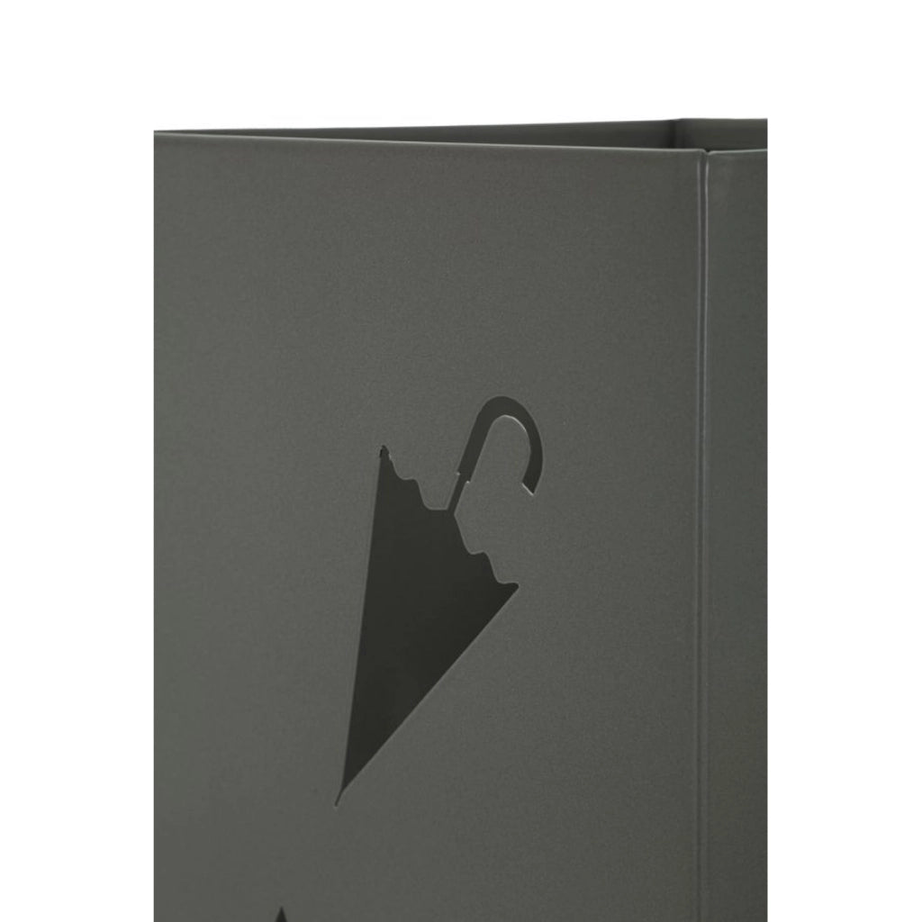 Portaombrelli moderno UMBRELLA in metallo grigio