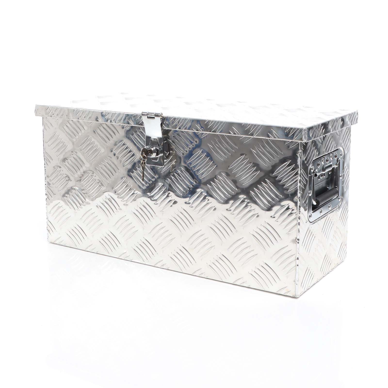 Cassetta porta attrezzi camion in alluminio 60 x 25 x 30 cm Baule sottoscocca