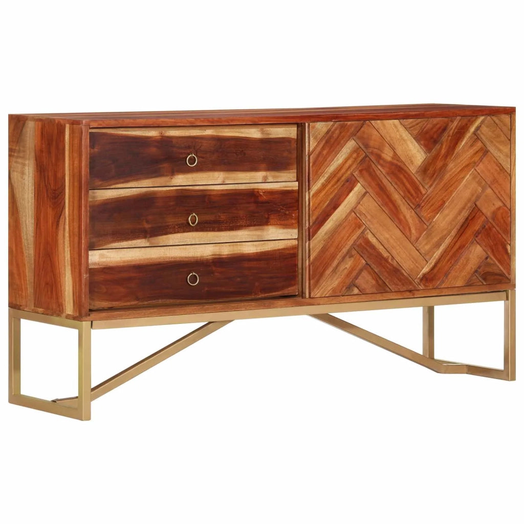 Credenza Marrone Miele 160 x 30 x 80 cm 353307