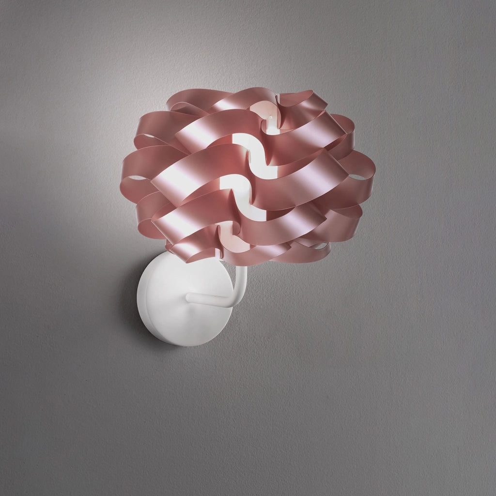 Applique Moderna Cloud Polilux ® Pink Metal E Metallo 1 Luce E14