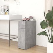 Armadietto da Farmacia Grigio Cemento 20x45,5x60 cm Multistrato 804215