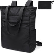 Borsa da Golf Convertibile a 2 in 1 Tote Trolley per Uomo e Donna in Nylon, Multifunzionale per Scuola, Lavoro e Viaggio, Nero