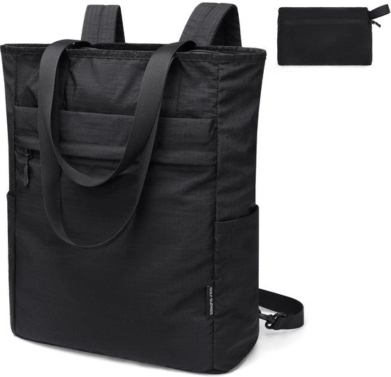 Borsa da Golf Convertibile a 2 in 1 Tote Trolley per Uomo e Donna in Nylon, Multifunzionale per Scuola, Lavoro e Viaggio, Nero