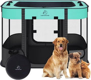 Uitloop perpendicolare per cani impermeabile pieghevole - cassa di trasporto esterna rimovibile per gatti conigli - borsa da portare - viaggio in campeggio