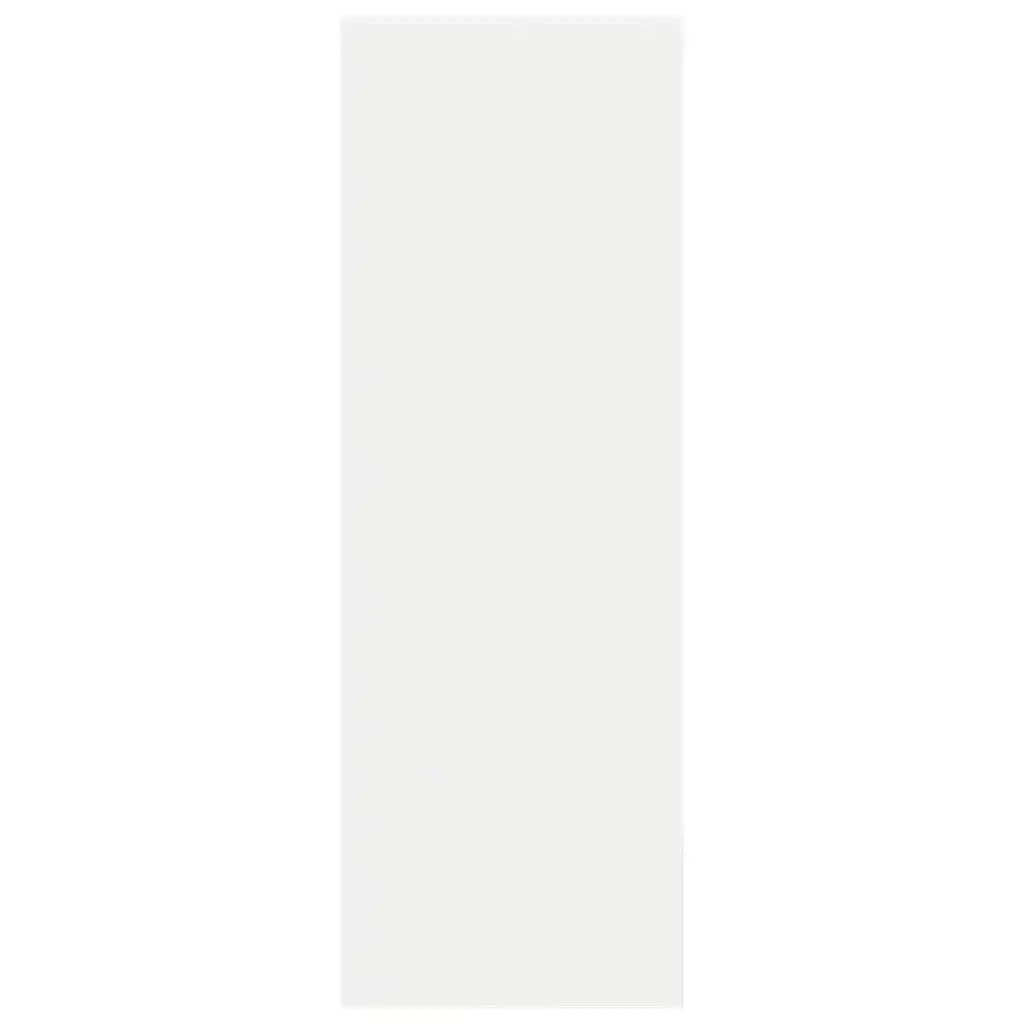 Mobile TV da Parete Bianco 37x37x107 cm in Legno Multistrato 805480