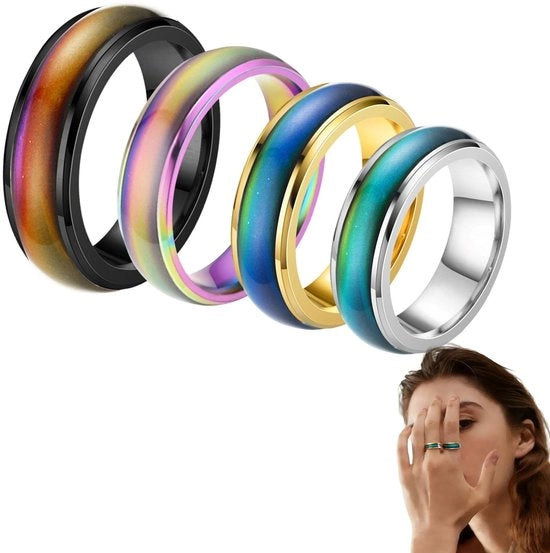 Serrature in Acciaio Inossidabile - 4 Pezzi - Cambio di Colore - Sensibili alle Temperature - Facile da Trasportare - Design Moderno
