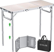Tavolo pieghevole da trasporto - utilizzo multifunzionale - 1 pezzo - 87 x 40 cm