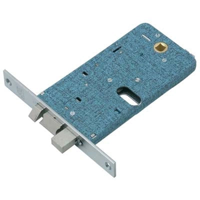 SERRATURA METALLO INFILARE ELETTRICA 778 OMEC  B.Q NICH F.MM 16 F.OVALE M2+SCR H.MM 78 E.MM 70