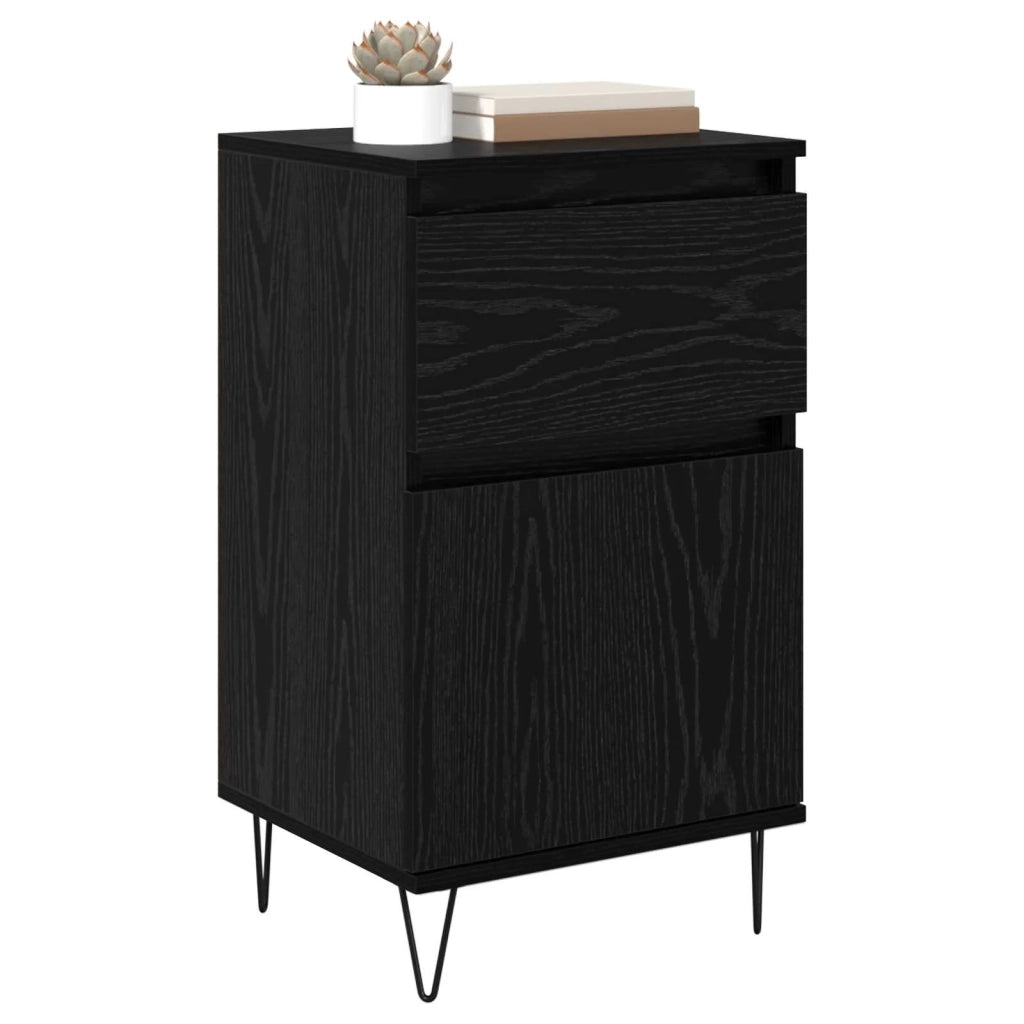 Credenza Rovere nero 35 x 40 x 70 cm Legno multistrato 881761
