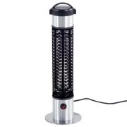 Stufa da esterno in metallo Nero 64H cm Libera installazione 800W