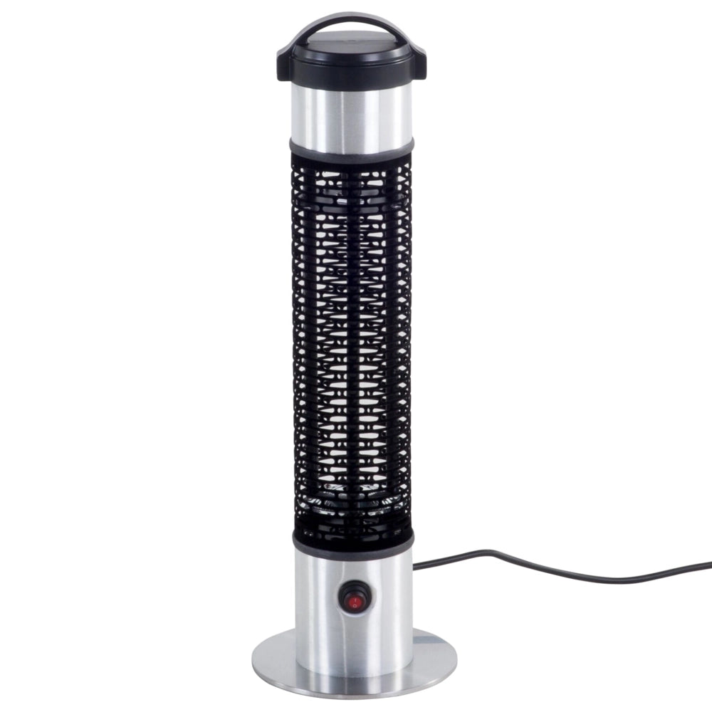 Stufa da esterno in metallo Nero 64H cm Libera installazione 800W