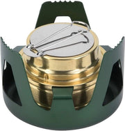 Cottura Spiritosa Portatile Ultraleggera per Campeggio Mini - Griglia da Picnic BBQ Esterno Alcol Burner.