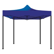 Kebon Tenda / Gazebo Per Giardino 3X3 Impermeabile Tendone Pieghevole Per Fiere E Mercati Colore Blu