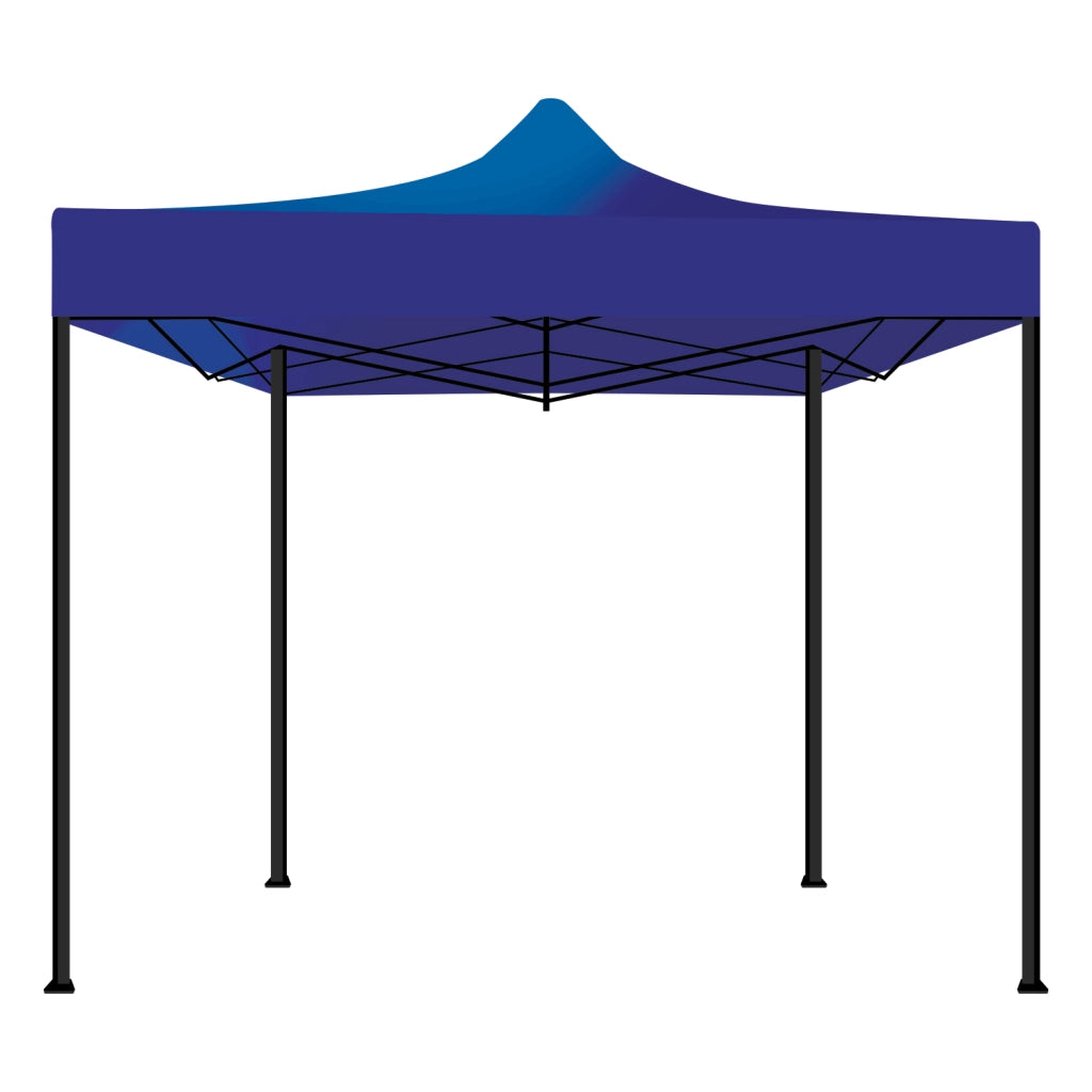 Kebon Tenda / Gazebo Per Giardino 3X3 Impermeabile Tendone Pieghevole Per Fiere E Mercati Colore Blu