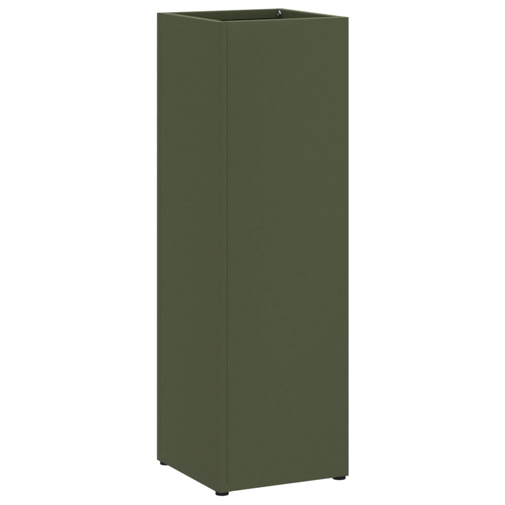 Portaombrelli Verde Oliva Metallo Medio Stoccaggio