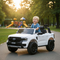 Macchina Elettrica per Bambini Licenza Ufficiale Ford Pick Up 10,8V 3,1Ah Bianco