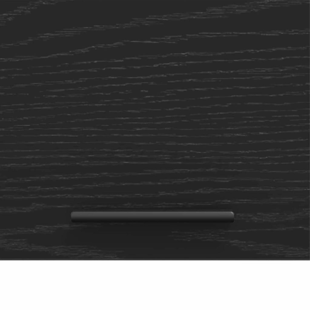 Mobiletto per lavatrice Rovere Nero 67,5 x 68 x 200 cm 3422785
