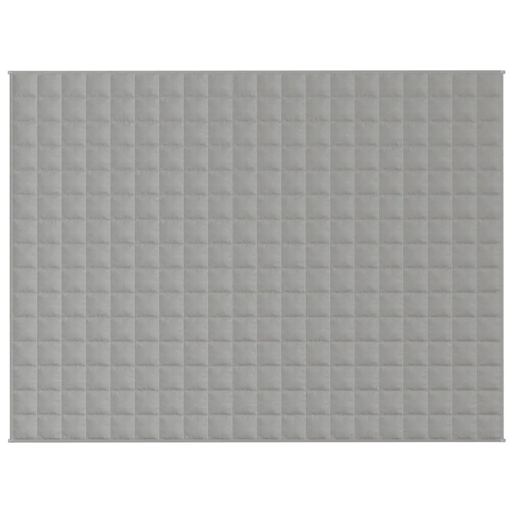 Coperta Ponderata Grigia 152x203 cm 7 kg Tessuto 3154783