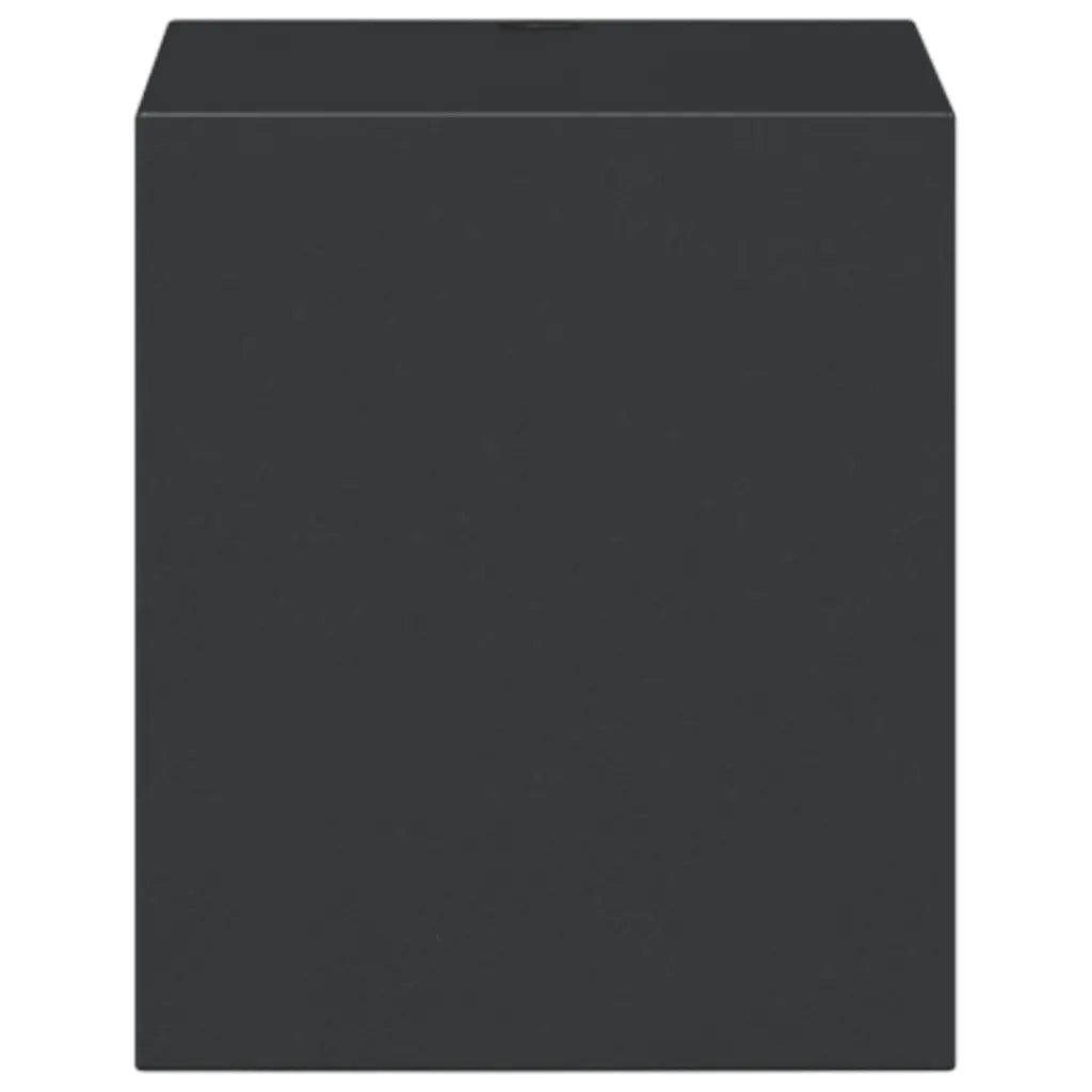 Applique da Parete per Esterni 2 pz Nere Alluminio Pressofuso